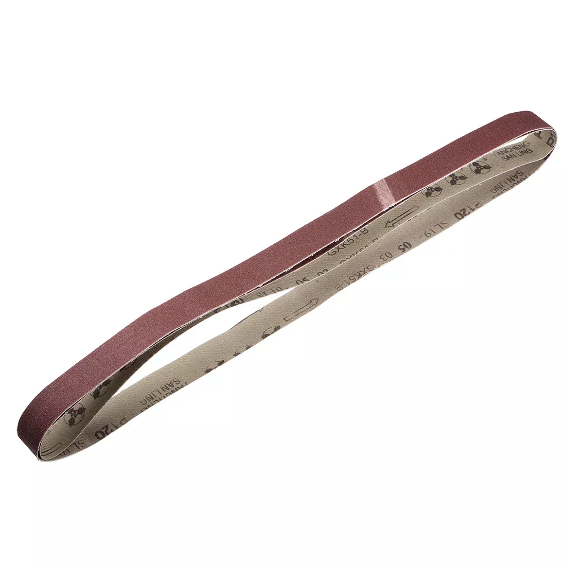 1-inch x 42-inch(25mm x 1065mm) Sanding Belt 120 Grit Aluminum Oxide 2pcs