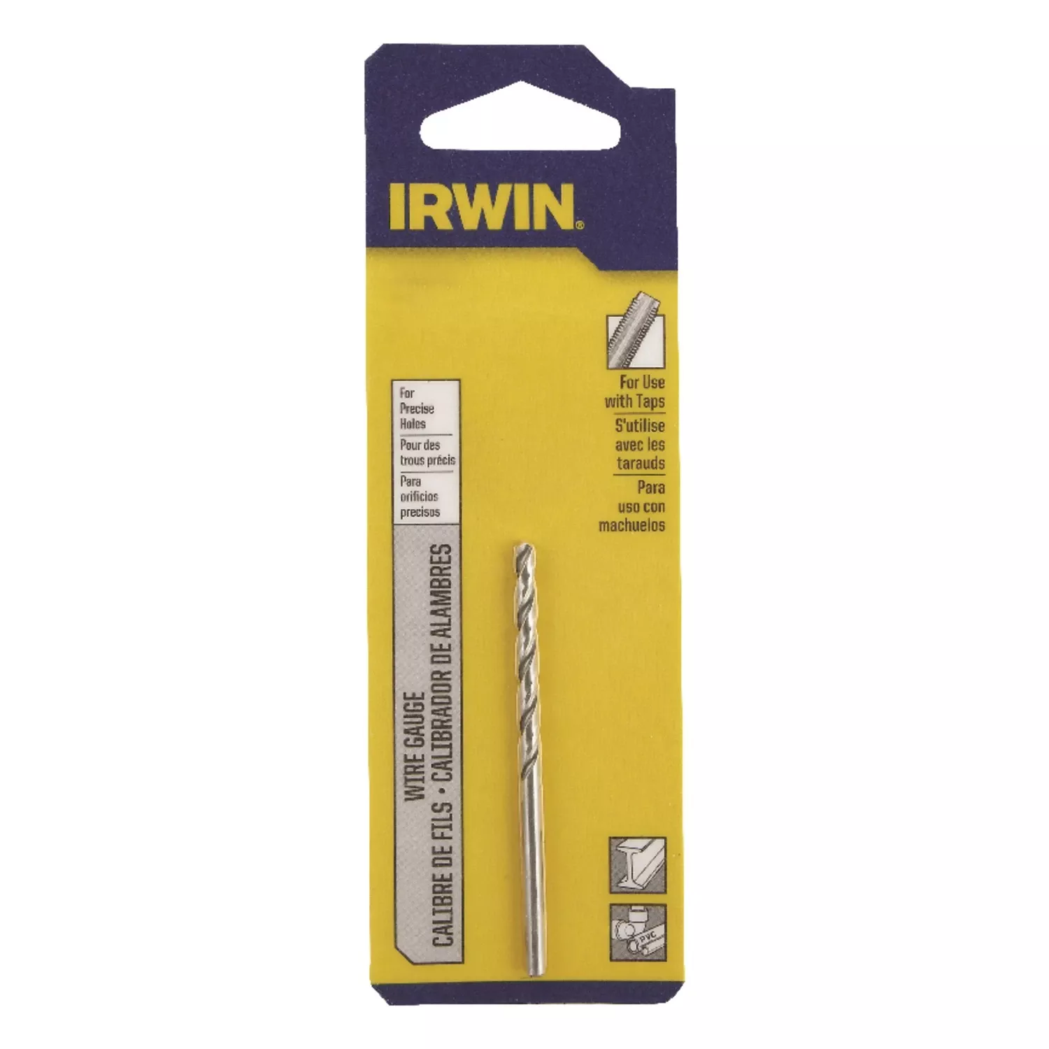 #40 X 2-3/8 In. High Speed Steel Wire Gauge Bit Straight Shank 1 Pc