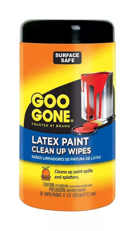Goo Gone Latex Paint Remover 50 Pk