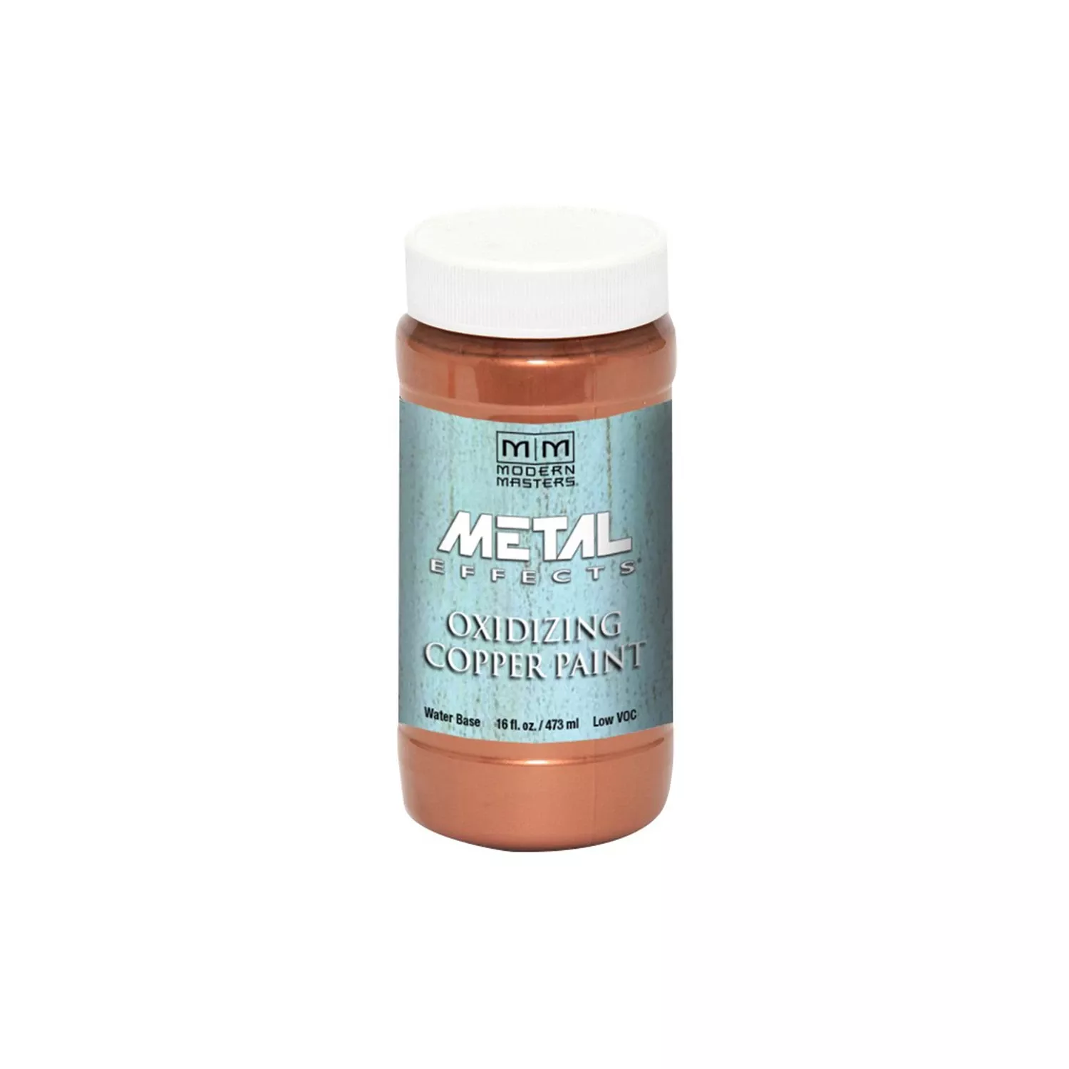 Metal Effects Copper Oxidizing Paint 16 Oz - Specialty Coating For Indoor & Outdoor Use