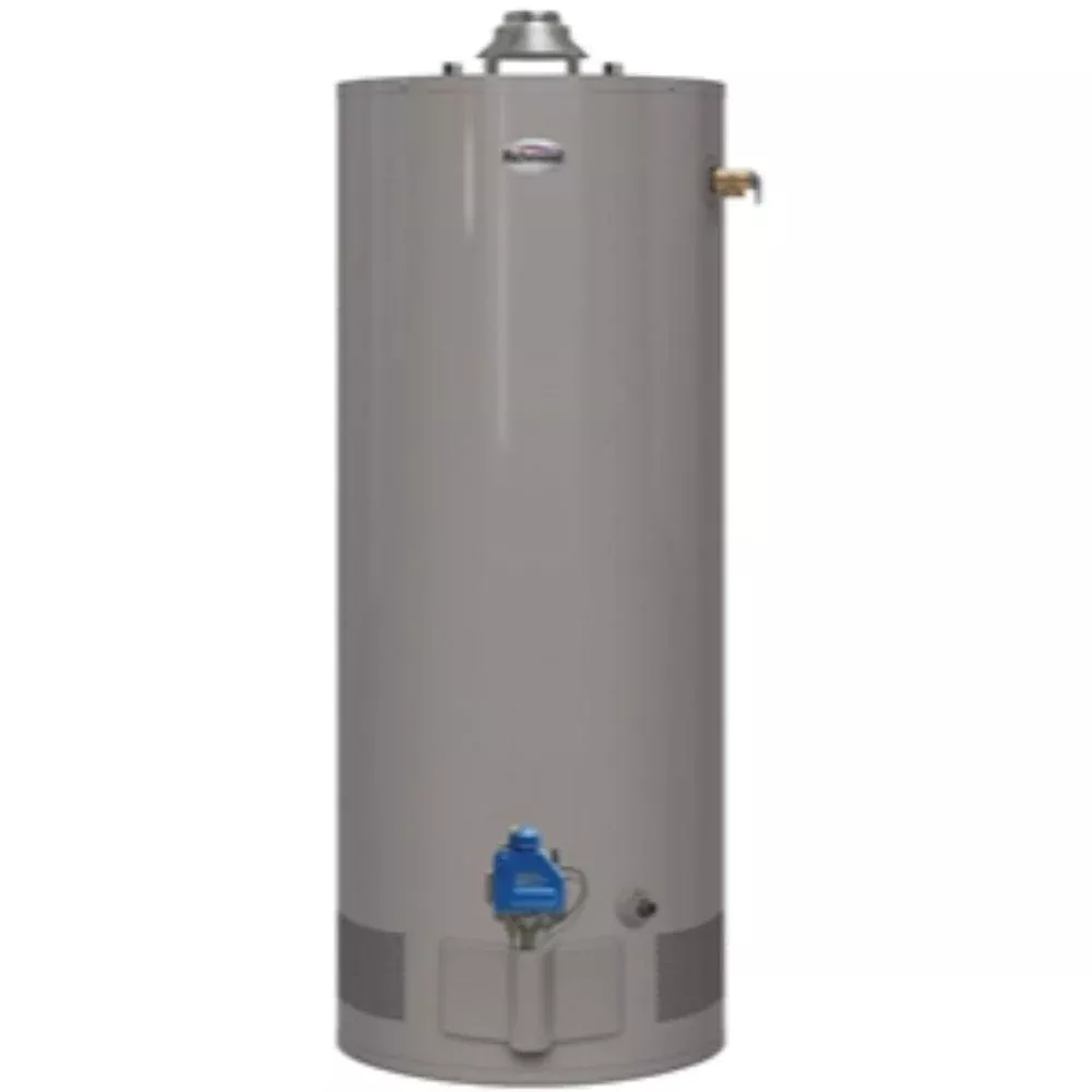 RICHMOND ESSENTIALS 40 GALLON NATURAL GAS WATER HEATER, SHORT, STANDARD VENT