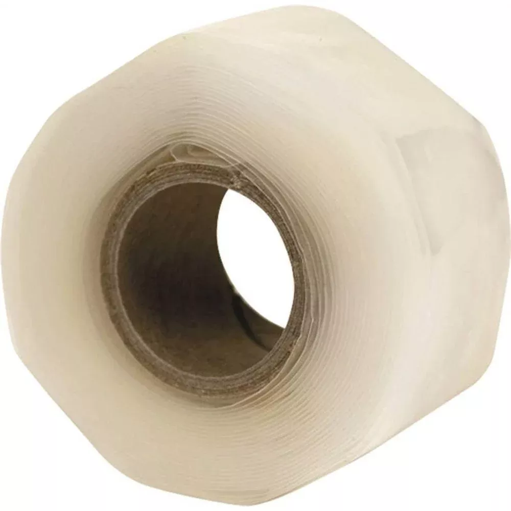 SELF-FUSING PIPE REPAIR TAPE 1" X 12' CLEAR