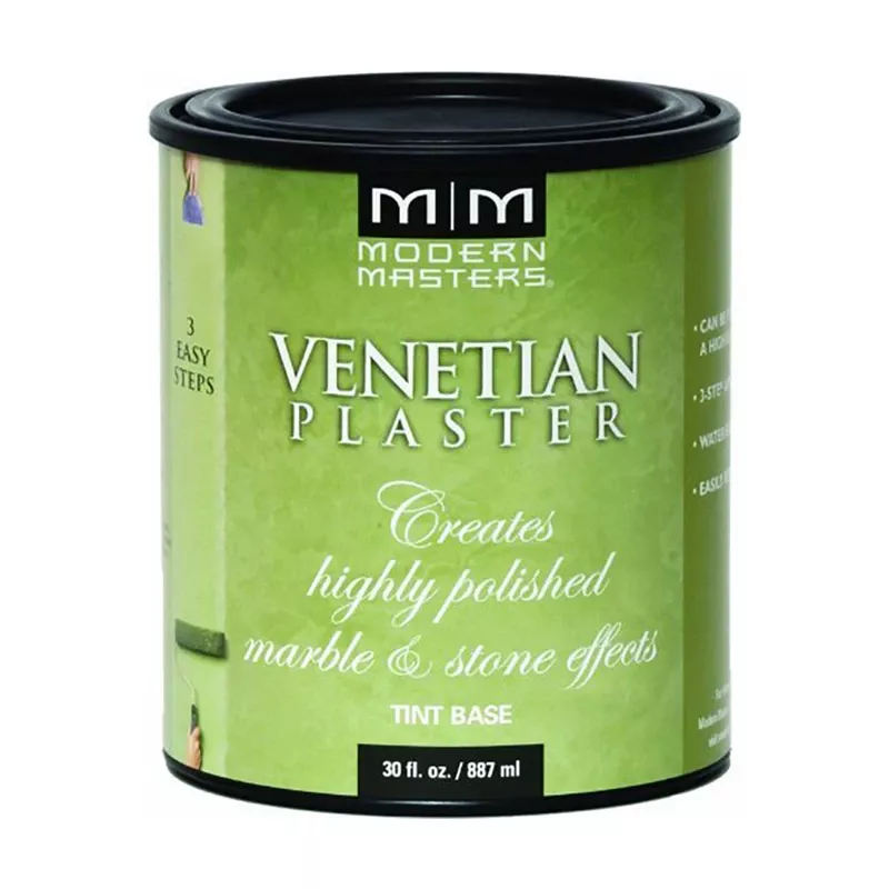 Tint Base Water-based Venetian Plaster 30 Oz - Low Voc, Indoor Use