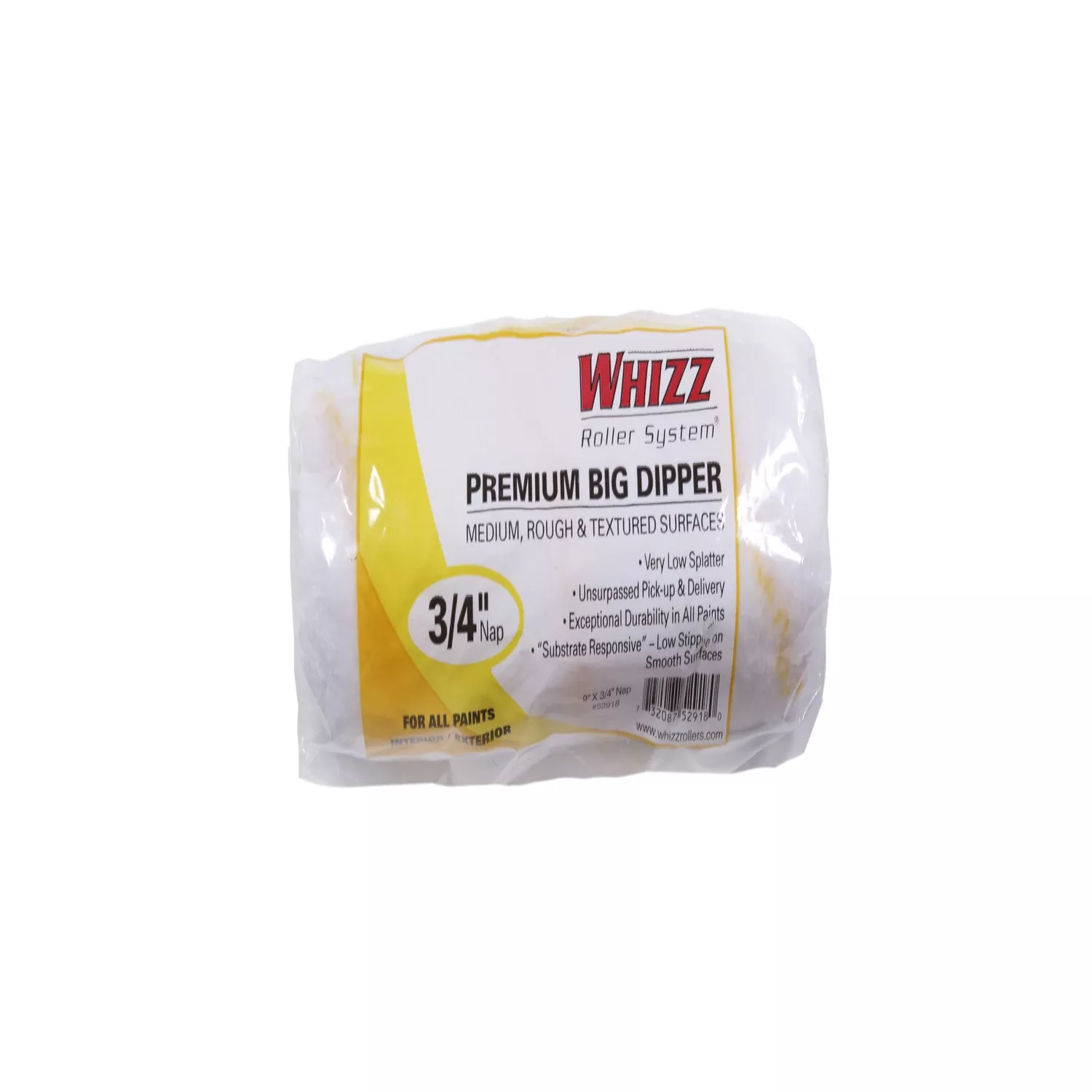 Whizz Fabric 9 In. W X 3/4 In. Cage Paint Roller Cover 1 Pk